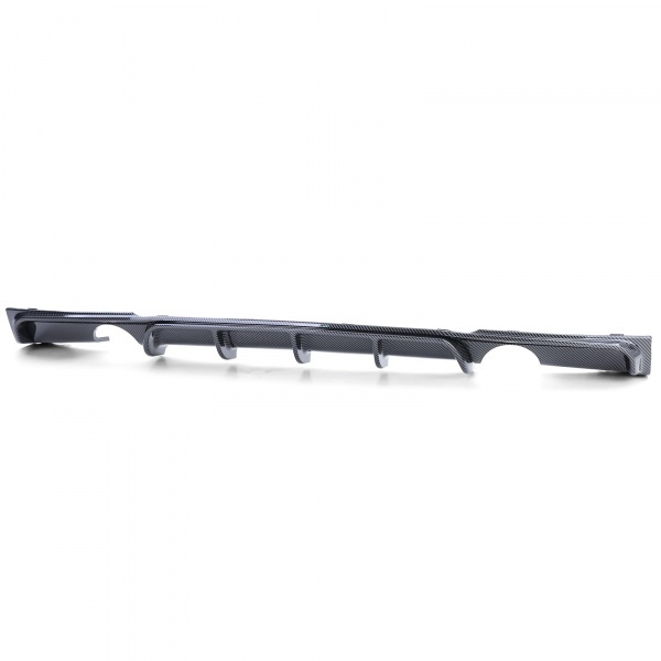 Diffuseur arriere BMW serie 3 F30 F31 double sortie simple 335i et 340i look carbone M-P