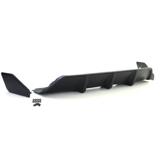 Diffuseur arriere BMW X6 F16 14-19 look M-P noir mat