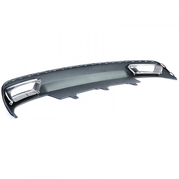 Diffuseur arriere AUDI A6 C7 4G 10-14 - Look S6 - Noir