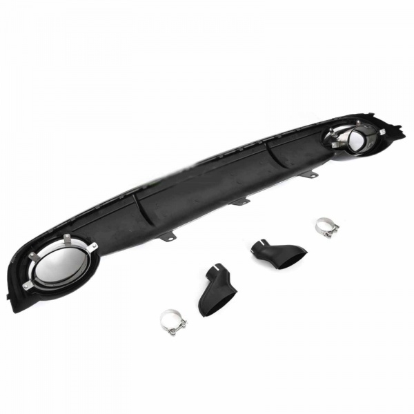 Diffuseur arriere AUDI A7 C7 sportback 10-14 - Look RS7 - Noir Brillant