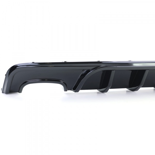 Diffuseur arriere BMW serie 1 E82 E88 simple sortie double