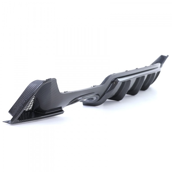 Diffuseur arriere BMW serie 4 F32 F36 double sortie double look carbone