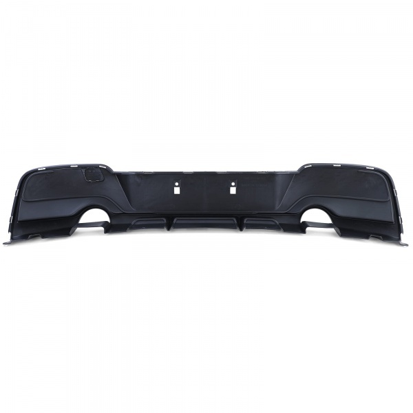 Diffuseur arriere BMW serie 1 F20 F21 phase 1 double sortie simple mat
