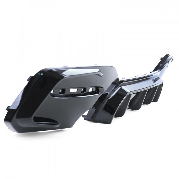Diffuseur arriere BMW serie 1 F20 F21 LCI 15-20 double sortie