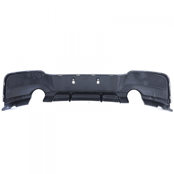 Diffuseur arriere BMW serie 1 F20 F21 phase 1 double sortie simple - brillant