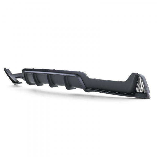 Diffuseur arriere BMW serie 4 F32 F33 F36 simple sortie double - noir mat