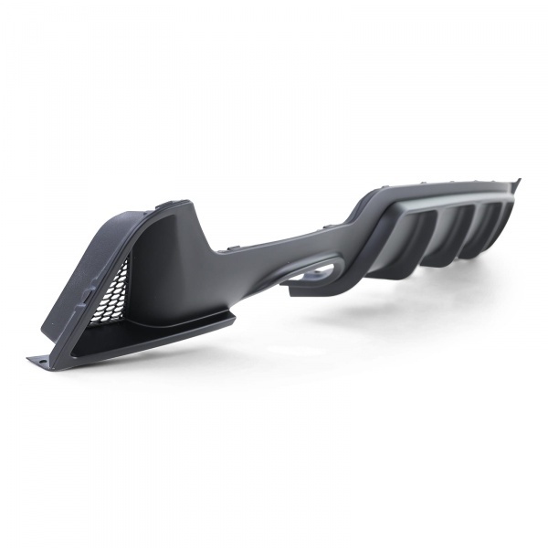 Diffuseur arriere BMW serie 4 F32 F33 F36 simple sortie double - noir mat