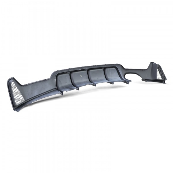 Diffuseur arriere BMW serie 4 F32 F33 F36 simple sortie double - noir mat