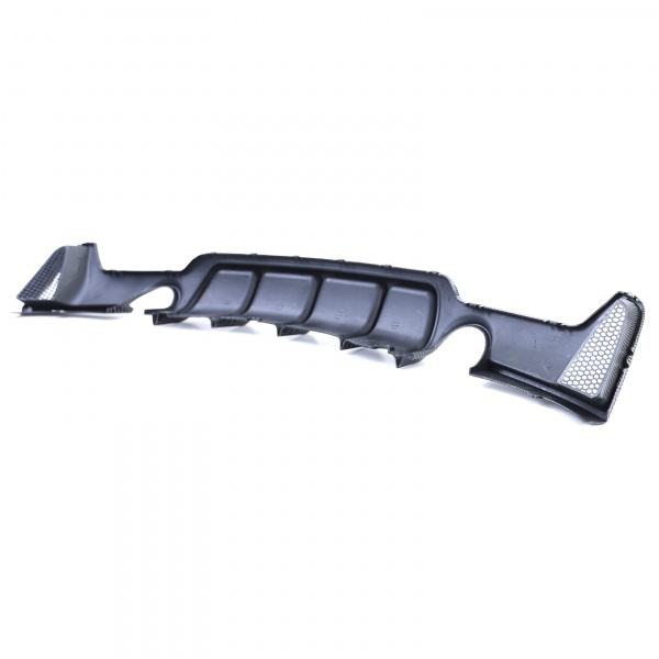 Diffuseur arriere BMW serie 4 F32 F36 double sortie simple look carbone