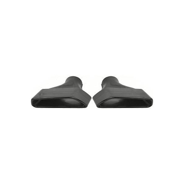 Echappements inox BMW Serie 5 G30 G31 17-24 - look M - noir