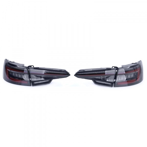 HELLA 2 Feux AUDI A4 S4 B9 8W Limousine Fumé / Noir 15-18
