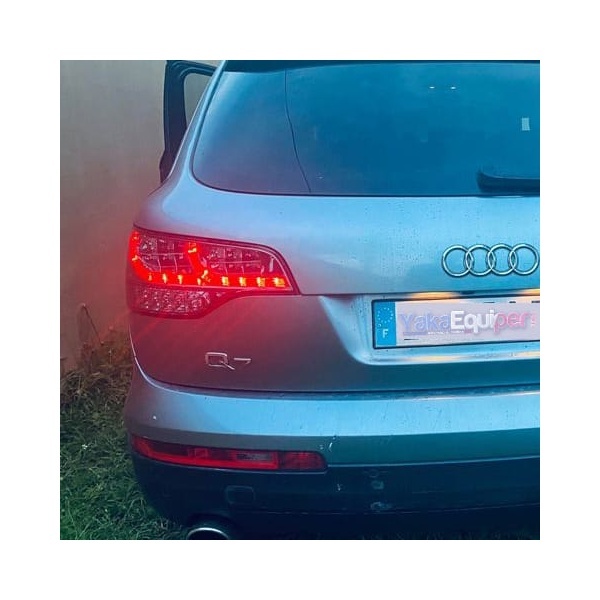 2 Feux arriere AUDI Q7 led 05-09 - Fume
