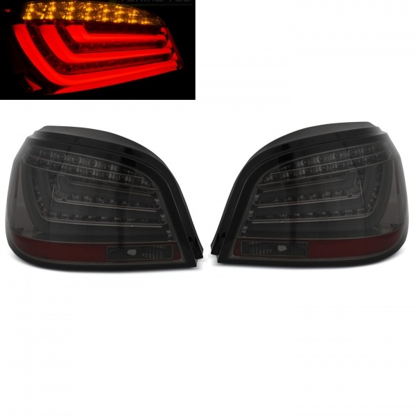 2 Feux arriere BMW Serie 5 E60 LED LTI 07-09 - Fume