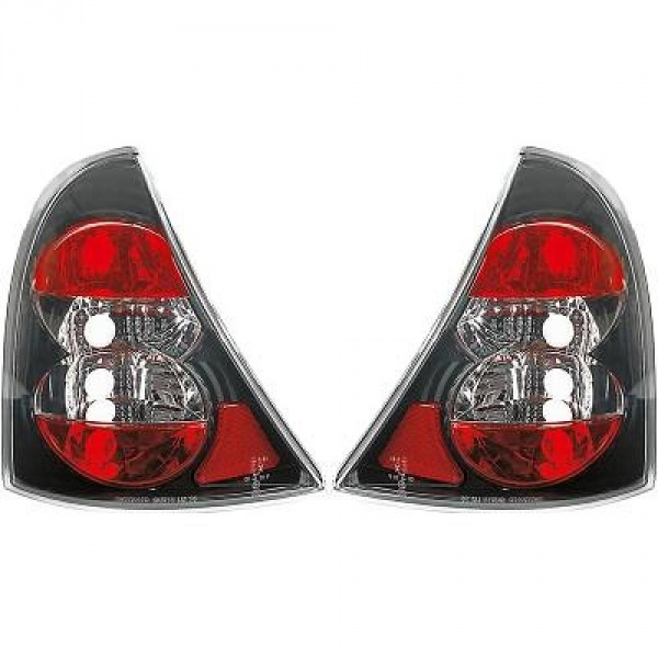 2 Feux arriere Renault Clio 2 98-01 - Noir