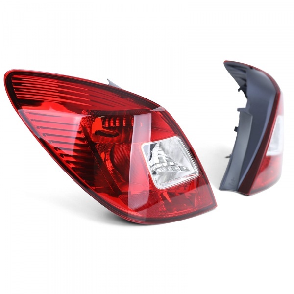 2 Feux arriere Opel Corsa D 5P 06-14 - Rouge