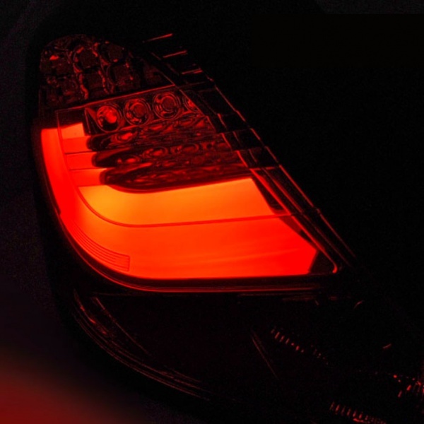 2 Opel Corsa D 3P 06-14 rear lights - Red tint