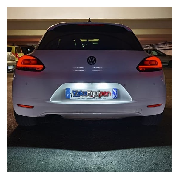 2 Feux arriere VW Scirocco 08-14 LED LTI - Rouge