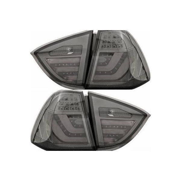 2 Feux arriere BMW Serie 3 E91 05-08 - LTI - Fumé