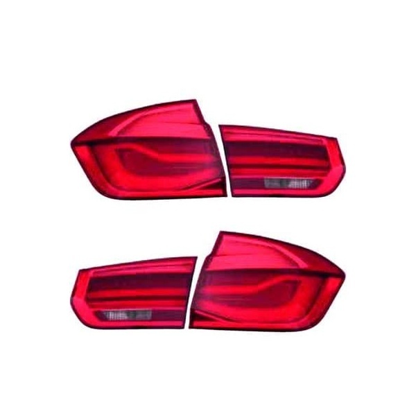 2 Feux arriere LED BMW Serie 3 F30 - 11-15 - Rouge