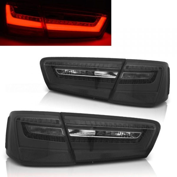 2 Feux arriere AUDI A6 C7 - Led Fumé