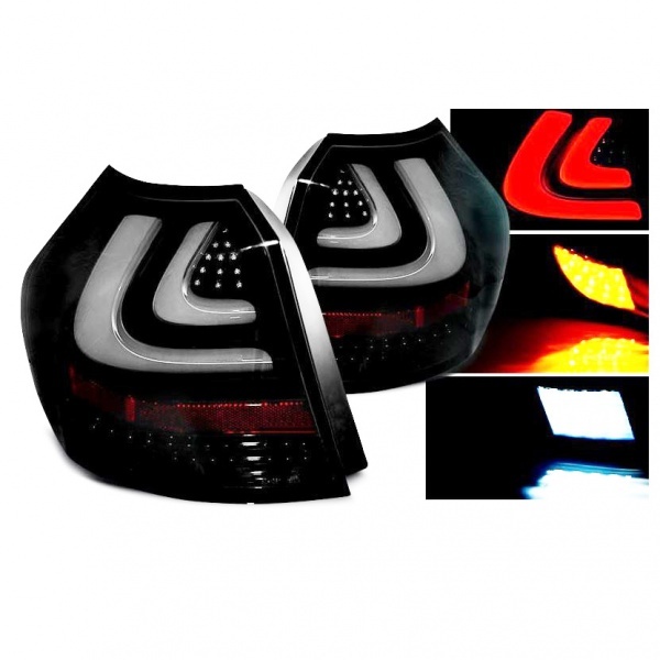 2 Feux BMW Serie 1 E87 04-07 - FullLED- Fume Noir
