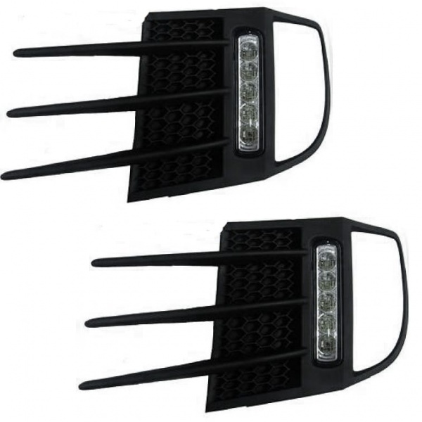 2 Feux de jour LED DRL Ready - VW Golf 6 (VI) - Blanc - GTI GTD