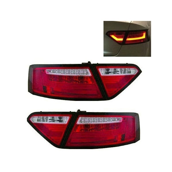 2 Feux LED Audi A5 2007-09 - Rouge