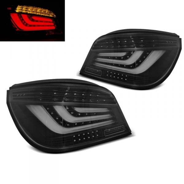 2 Feux arriere BMW Serie 5 E60 LED LTI 03-07 - Noir