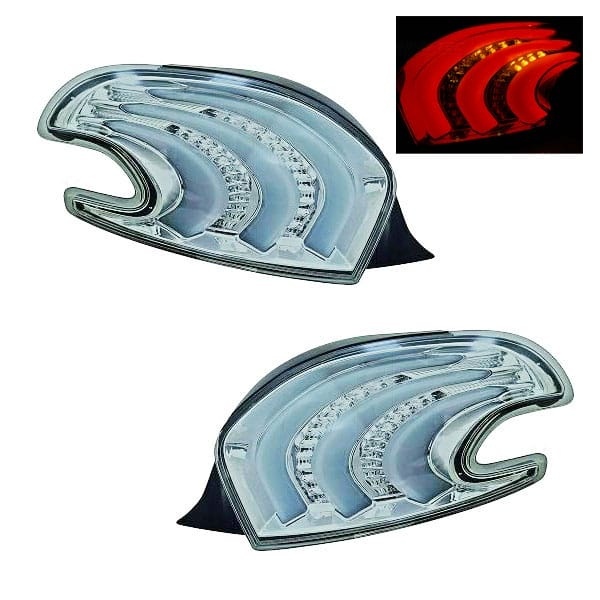 2 Feux LED Peugeot 208 12-19 - Chrome