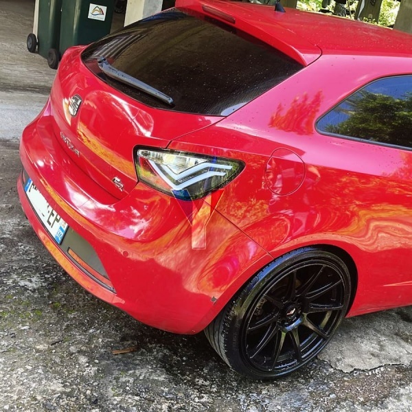 2 Feux SEAT Ibiza 6J 08-12 - LED LTI - Noir
