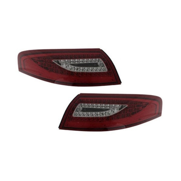 2 Feux pour Porsche 911 type 996 LED 99-04 - Rouge fumé