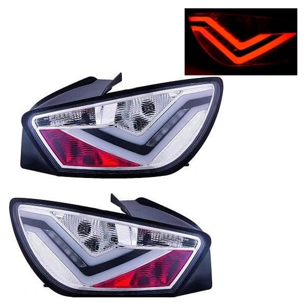 2 Feux SEAT Ibiza 6J 08-12 - LED LTI - Clair
