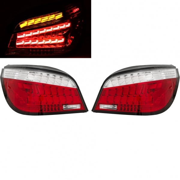 2 Feux arriere BMW Serie 5 E60 OLED 03-10 - dynamiques rouge