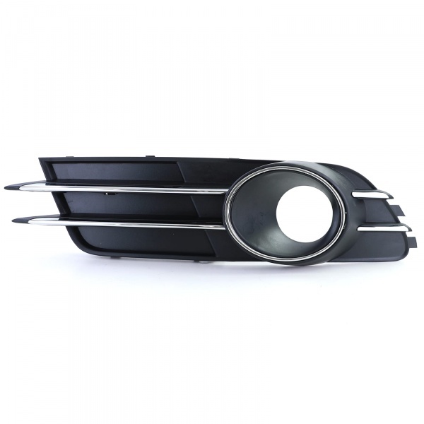 Grille antibrouillard gauche Audi A6 C7 4G - Noir Chrome