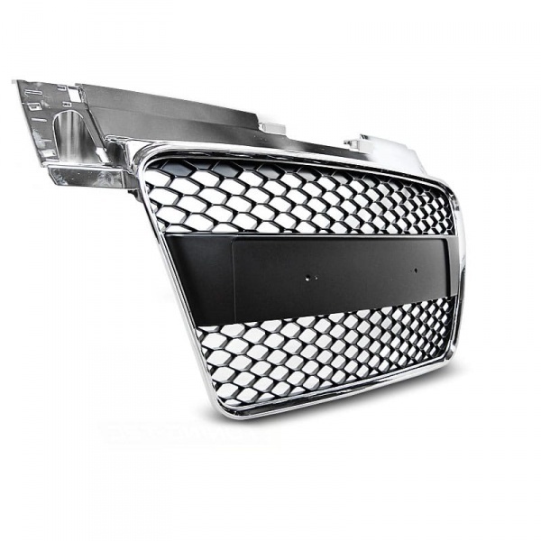 Grille calandre Audi TT 8J - look RS 06-14  - chrome noir