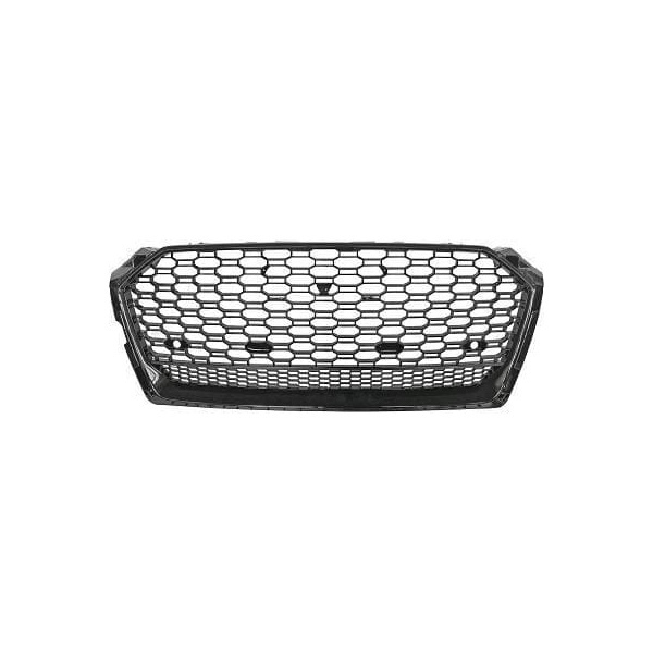 Grille calandre Audi A5 F5 16-18 - look RS5 quattro - Noir Laqué - PDC
