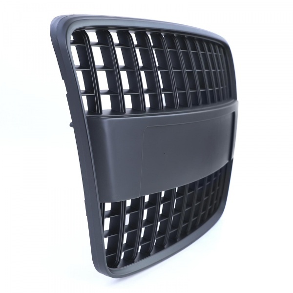 Grille calandre Audi Q7 05-09 - look S  - Noir Mat