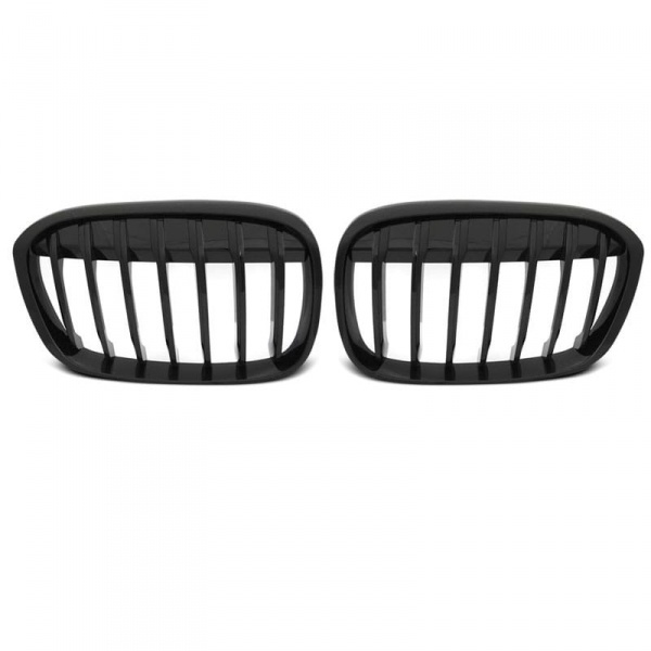 Grilles calandres BMW X1 F48 - Noir Brillant