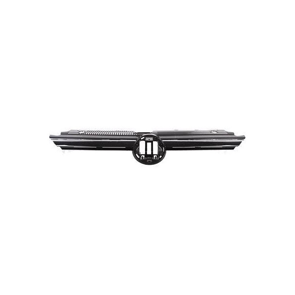 Grillrooster VW Golf 8 (VIII) 20-23 - look R - glanzend zwart