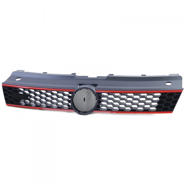 Grille calandre VW Polo 6R 6C 09-17 - look GTI - Noir Mat