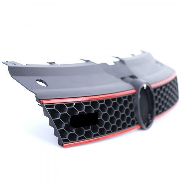 Grille calandre VW Polo 6R 6C 09-17 - look GTI - Noir Mat
