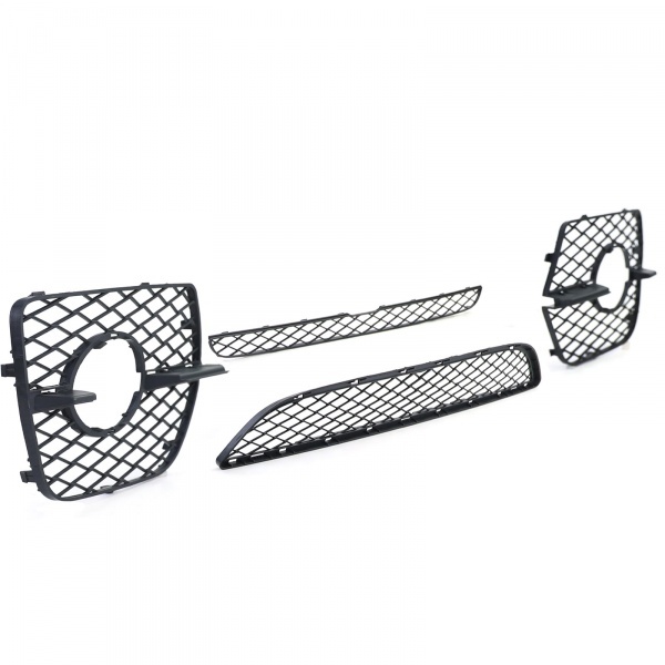 Kit Grilles look M - BMW X6 E71 06-14 - Noir Mat