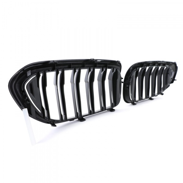 Grilles calandre BMW Serie 5 G30 G38 look M5 - 16-20 - Noir Mat