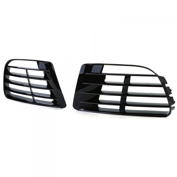 Grilles VW GOLF 6 R20 - 09-12 - Noir Brillant