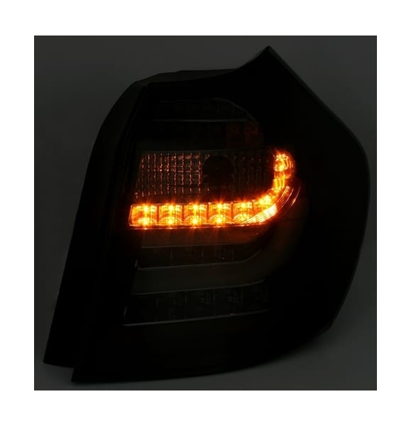 2 Feux arriere BMW Serie 1 E87 08-11 - LTI - Noir