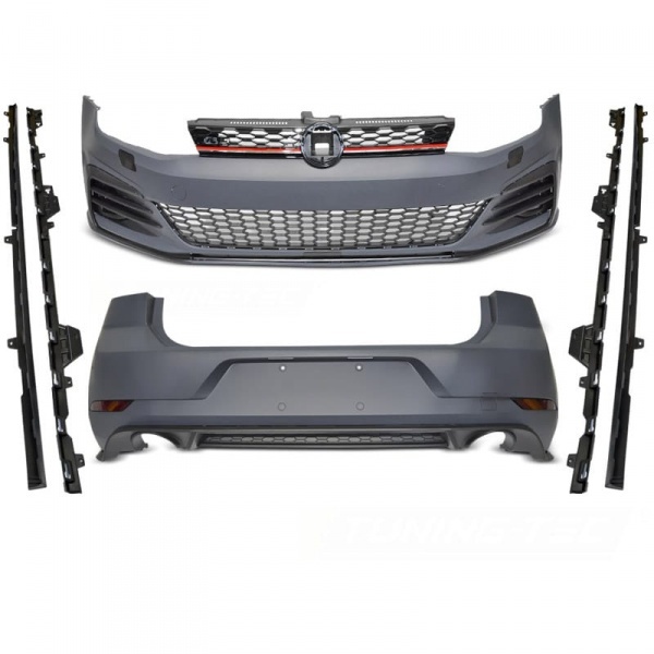 Kit carrosserie complet VW Golf 7 (VII) 12-17 look GTI facelift
