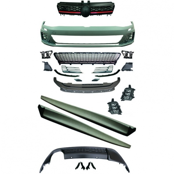 Kit carrosserie complet VW Golf 7 (VII) look GTI