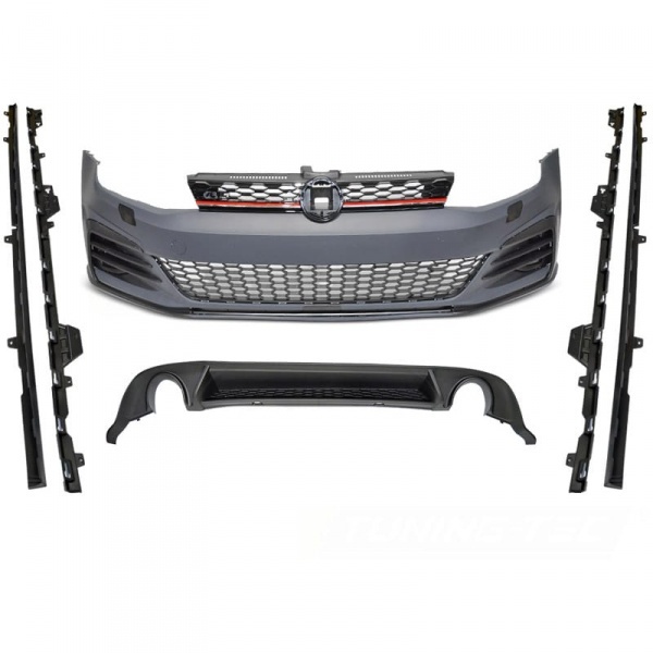 Kit carrosserie complet VW Golf 7 (VII) 17-20 look GTI facelift
