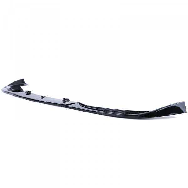 Spoiler lame de pare choc - BMW Serie E46 coupe cab - look mperf - noir brillant