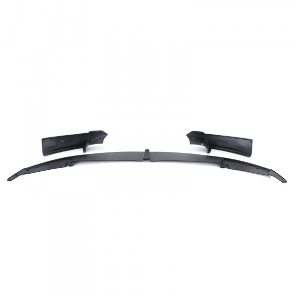 Spoiler lame de pare choc - BMW Serie 3 F30 F31 -11-19 - look mperf 1 piece - noir